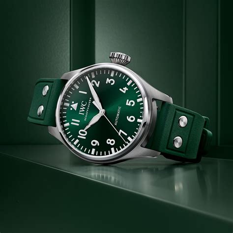 iwc pilot grün|iwc pilot green editions.